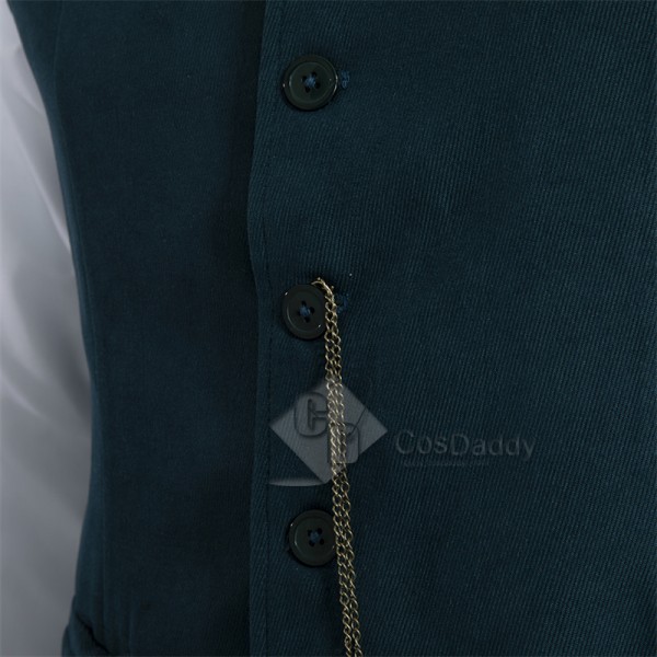 2022 Fantastic Beasts The Secrets of Dumbledore Newt Scamander Cosplay Costume Halloween Carnival Suit