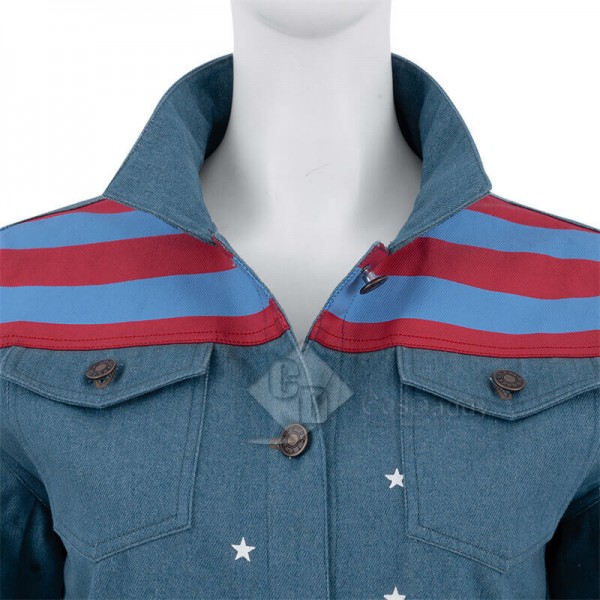 2022  Doctor Strange in the Multiverse of Madness Miss America Chavez Jacket Coat Cosplay Costumes