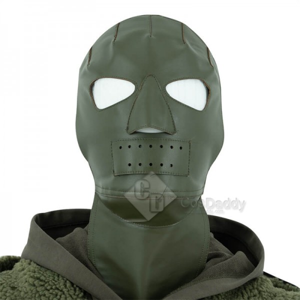 2022 The Batman Riddler Costumes Riddler Cosplay Mask Halloween Suit CosDaddy