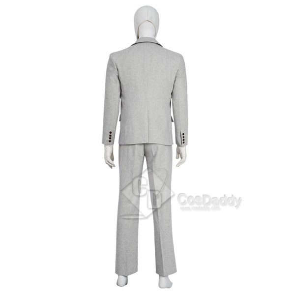 2022 TV Moon Knight Steven Grant Marc Spector Cosplay Costume Mr.Knight White Suit 