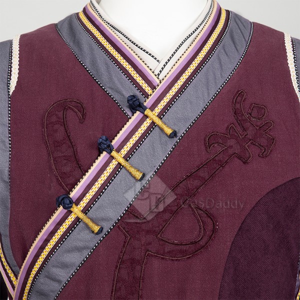 Doctor Strange in the Multiverse of Madness Wong Cosplay Costume Halloween Carnival Suit