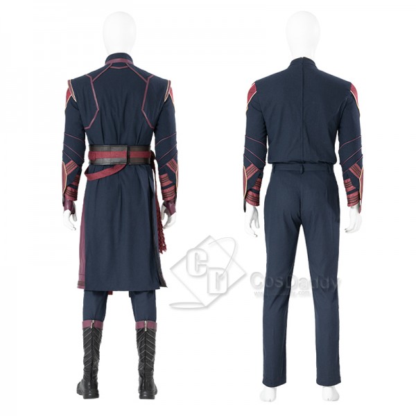 Doctor Strange in the Multiverse of Madness Defender Strange Cosplay Costume With Shoes