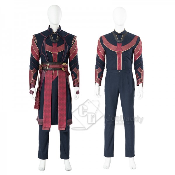 Doctor Strange in the Multiverse of Madness Defender Strange Cosplay Costume With Shoes