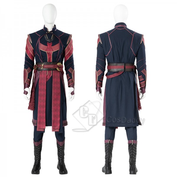 Doctor Strange in the Multiverse of Madness Defender Strange Cosplay Costume With Shoes