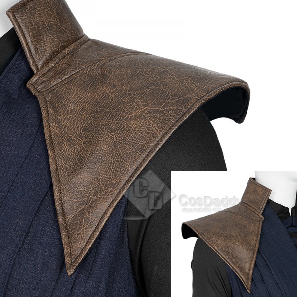 Doctor Strange in the Multiverse of Madness Evil Strange Cosplay Costume Halloween Outfit Blue Version
