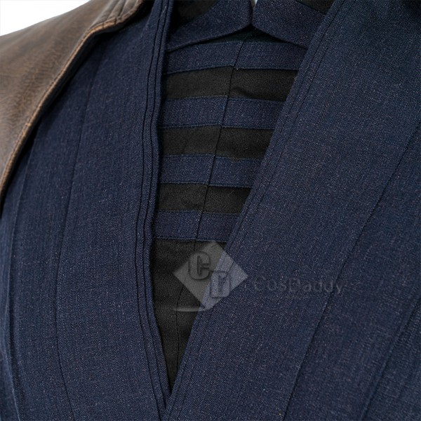 Doctor Strange in the Multiverse of Madness Evil Strange Cosplay Costume Halloween Outfit Blue Version