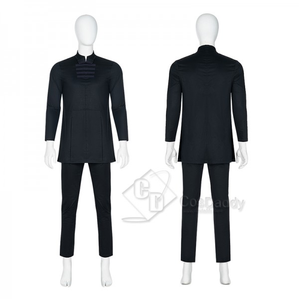 Doctor Strange in the Multiverse of Madness Evil Strange Cosplay Costume Halloween Outfit Blue Version