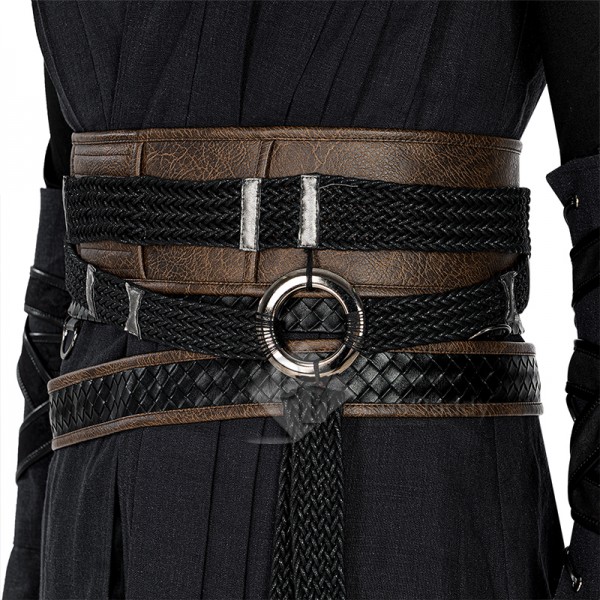 Doctor Strange in the Multiverse of Madness Evil Strange Cosplay Costume Halloween Outfit Black Version