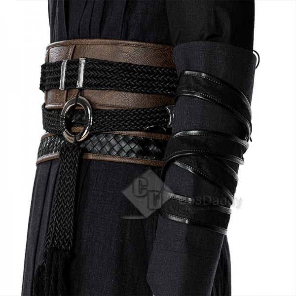 Doctor Strange in the Multiverse of Madness Evil Strange Cosplay Costume Halloween Outfit Black Version