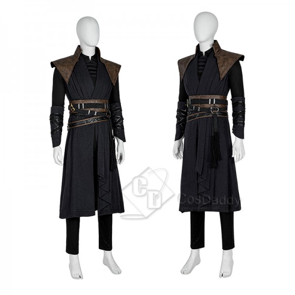 Doctor Strange in the Multiverse of Madness Evil Strange Cosplay Costume Halloween Outfit Black Version