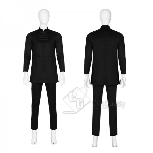 Doctor Strange in the Multiverse of Madness Evil Strange Cosplay Costume Halloween Outfit Black Version