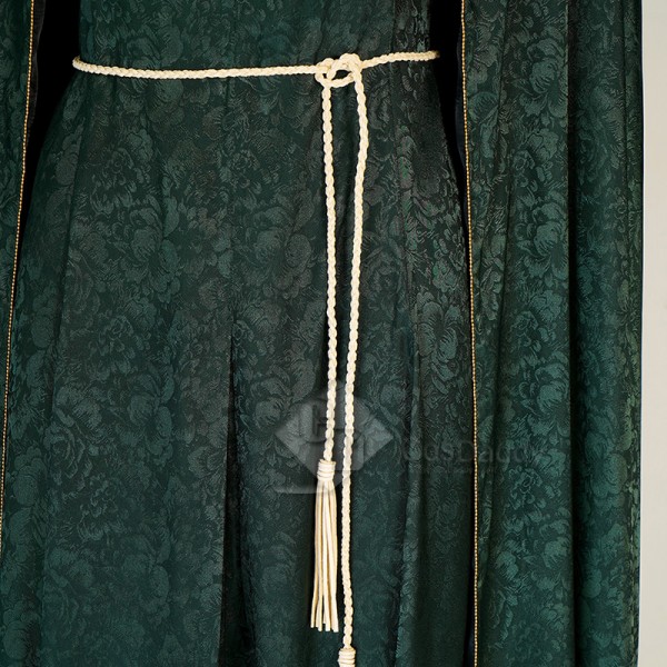 House of The Dragon Queen Alicent Hightower Green Robe Dress Cosplay Costume