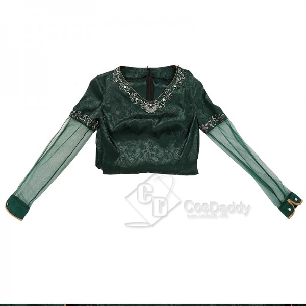 House of The Dragon Queen Alicent Hightower Green Robe Dress Cosplay Costume