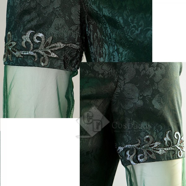 House of The Dragon Queen Alicent Hightower Green Robe Dress Cosplay Costume