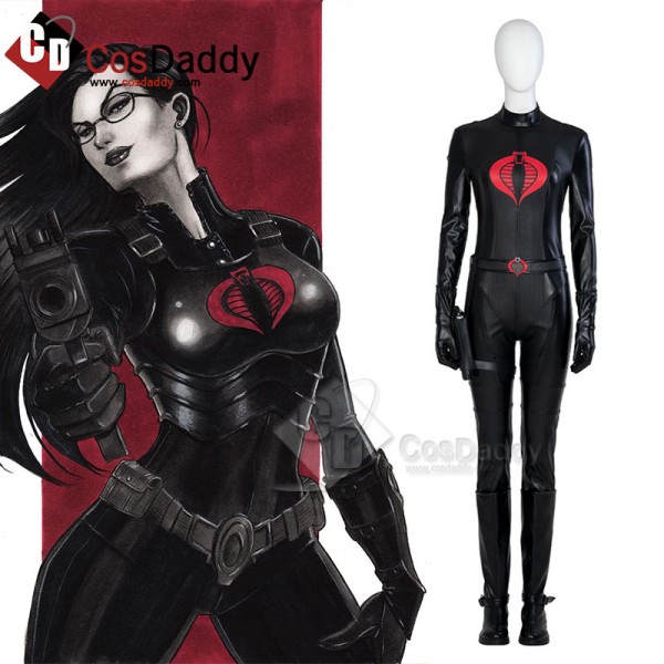 2022 G.I. Joe: The Rise of Cobra Baroness Cosplay Costume Bodysuit Halloween Carnival Suit