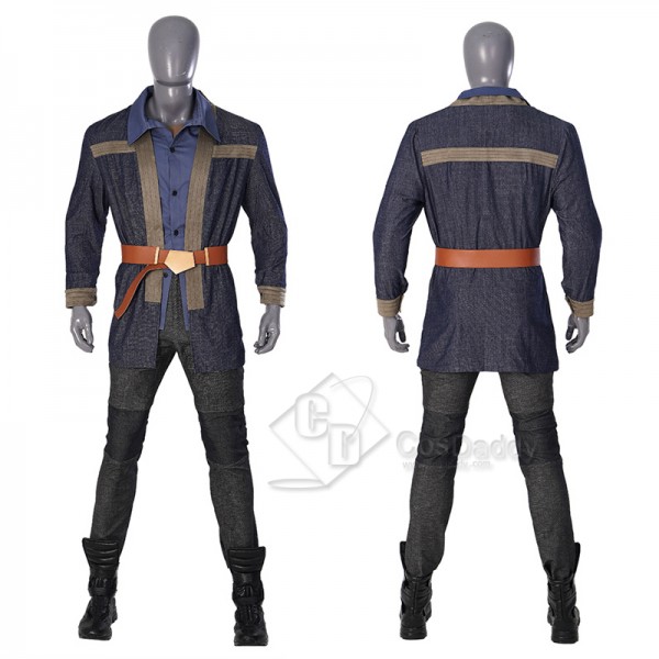 Star Wars The Black Series Captain Cassian Jeron Andor Cosplay Costume Jacket Uniform Suit