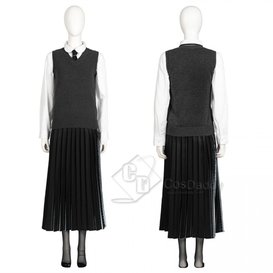 The Addams Family Wednesday Addams Cosplay Costume Nevermore Academy ...