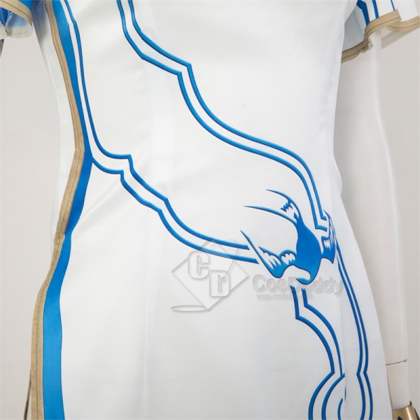 Street Fighter 6 Chun Li Cosplay Costume Qipao Halloween Party Suit Printed Version