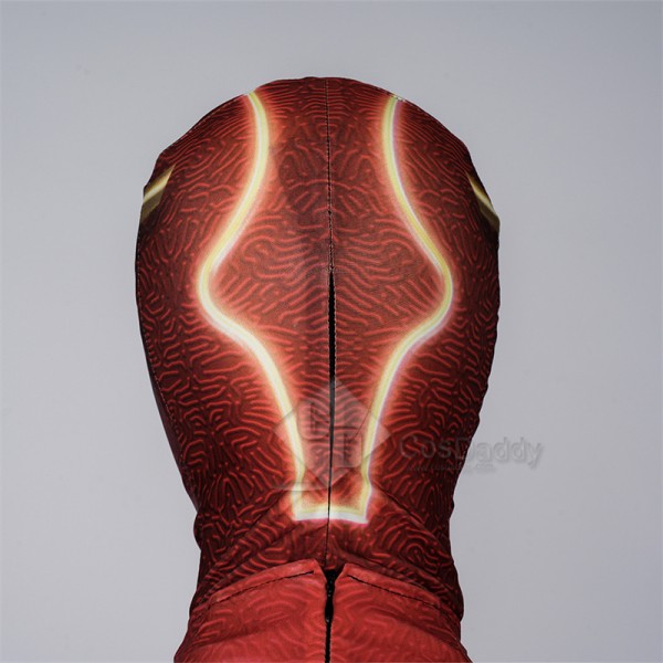 2023 Movie The Flash Red Flash Barry Allen Cosplay Costume Jumpsuit