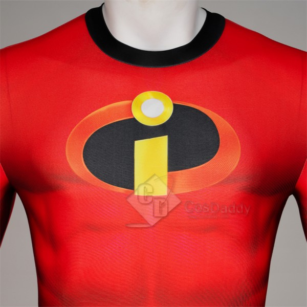 Cartoon The Incredibles 2 Mr.Incredible Bob Parr Cosplay Costume Halloween Carnival Suit