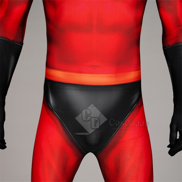 Cartoon The Incredibles 2 Mr.Incredible Bob Parr Cosplay Costume Halloween Carnival Suit