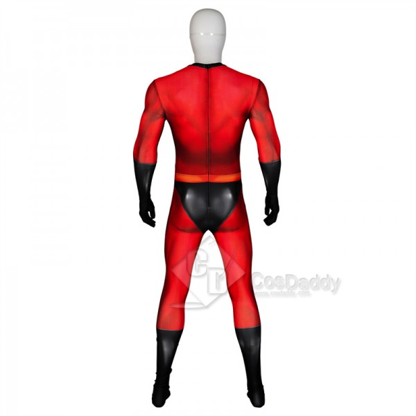 Cartoon The Incredibles 2 Mr.Incredible Bob Parr Cosplay Costume Halloween Carnival Suit