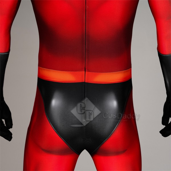 Cartoon The Incredibles 2 Mr.Incredible Bob Parr Cosplay Costume Halloween Carnival Suit