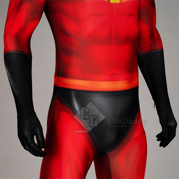 Cartoon The Incredibles 2 Mr.Incredible Bob Parr Cosplay Costume Halloween Carnival Suit