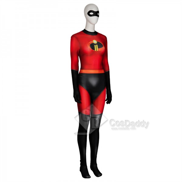 Cartoon The Incredibles 2 Elastigirl Helen Parr Cosplay Costume Halloween Party Suit
