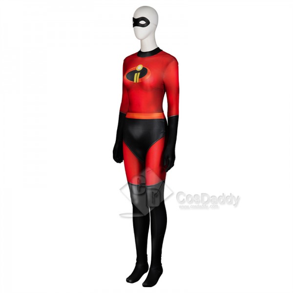 Cartoon The Incredibles 2 Elastigirl Helen Parr Cosplay Costume Halloween Party Suit