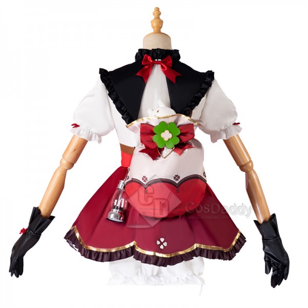 Genshin Impact Little Witch Klee Blossoming Starlight Cosplay Costume Dress Halloween Carnival Suit