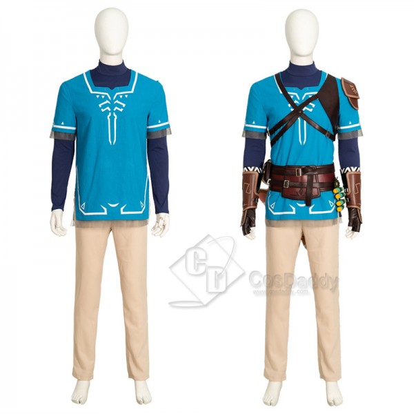 2023 Adventure Game The Legend of Zelda: Tears of the Kingdom Link Cosplay Costume