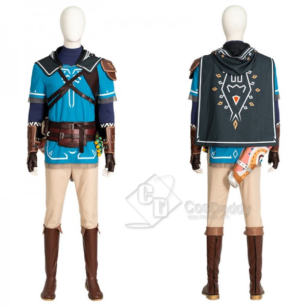 2023 Adventure Game The Legend of Zelda: Tears of the Kingdom Link Cosplay Costume