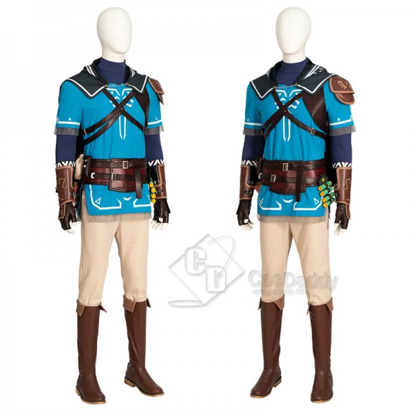 2023 Adventure Game The Legend of Zelda: Tears of the Kingdom Link Cosplay Costume