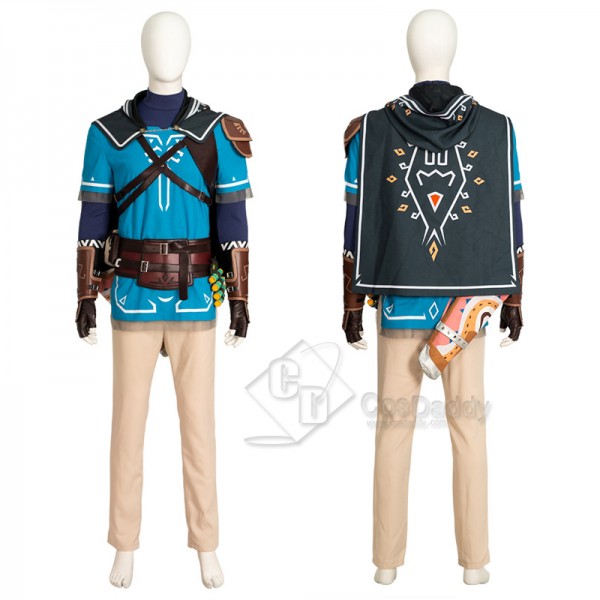 2023 Adventure Game The Legend of Zelda: Tears of the Kingdom Link Cosplay Costume