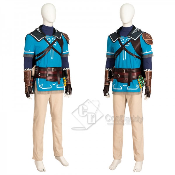 2023 Adventure Game The Legend of Zelda: Tears of the Kingdom Link Cosplay Costume