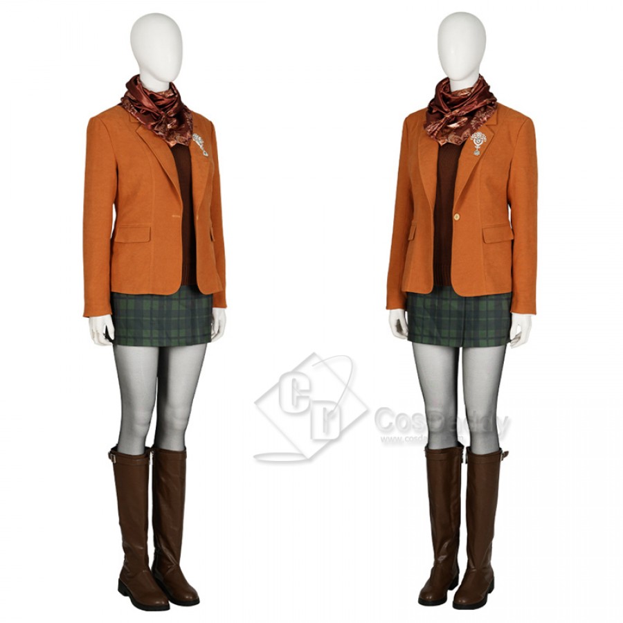  Oqurabe RE4 Remake Ashley Graham Costume Womens