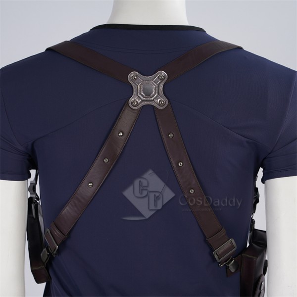 Game Resident Evil 4 Remake Leon Scott Kennedy Cosplay Costume Halloween Party Suit