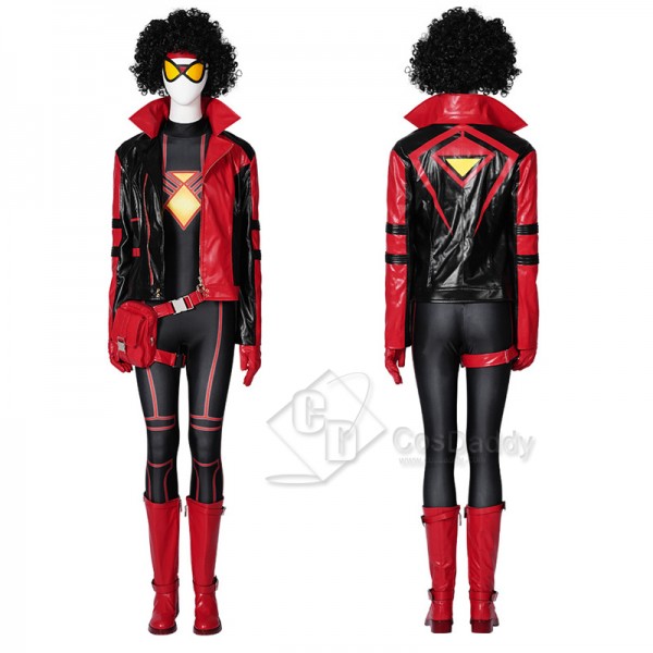 2023 Spider-Man: Across the Spider-Verse Amazing Bag-Head Spider-Woman Cosplay Costume