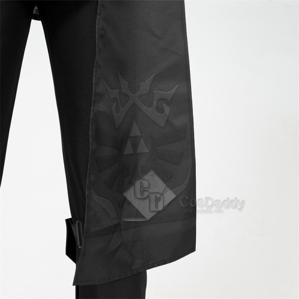 Game The Legend of Zelda Breath of the Wild Dark Link Cosplay Costume