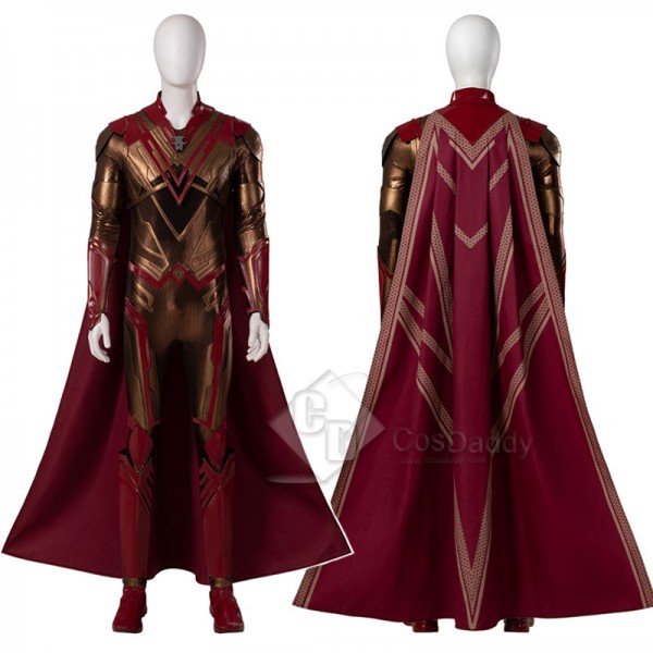 Guardians of The Galaxy Vol.3 Superhero Adam Warlock Cosplay Costume