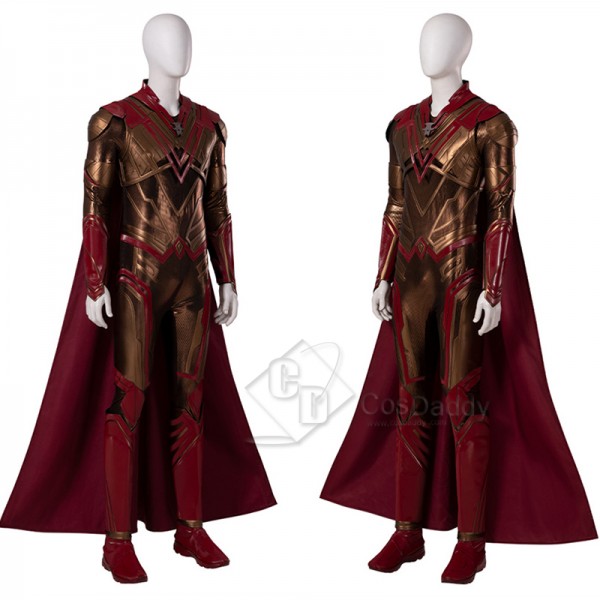 Guardians of The Galaxy Vol.3 Superhero Adam Warlock Cosplay Costume