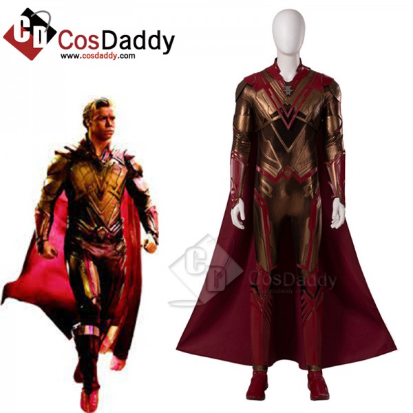 Guardians of The Galaxy Vol.3 Superhero Adam Warlock Cosplay Costume