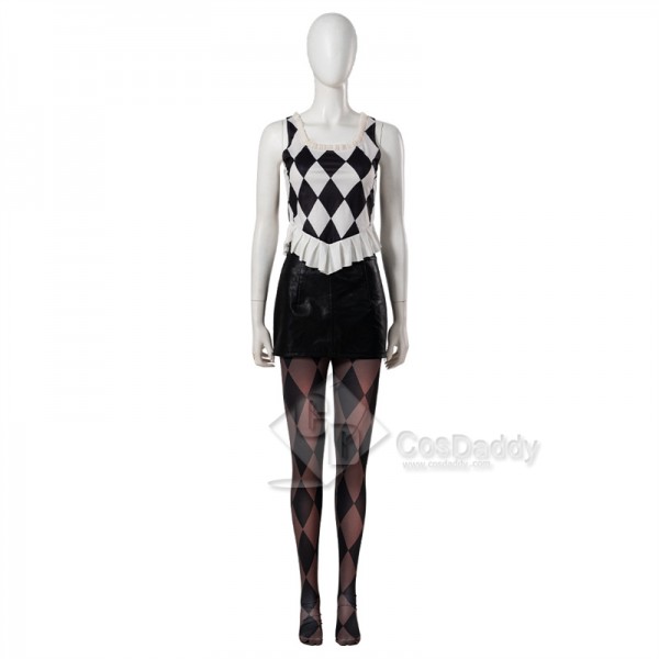 Joker 2: Folie a Deux Harley Quinn Lady Gaga Cosplay Costume Halloween Outfit