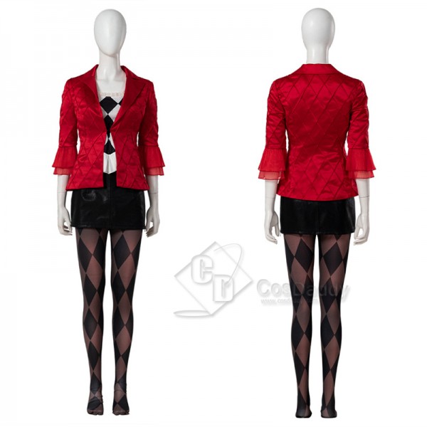 Joker 2: Folie a Deux Harley Quinn Lady Gaga Cosplay Costume Halloween Outfit