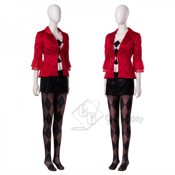 Joker 2: Folie a Deux Harley Quinn Lady Gaga Cosplay Costume Halloween Outfit