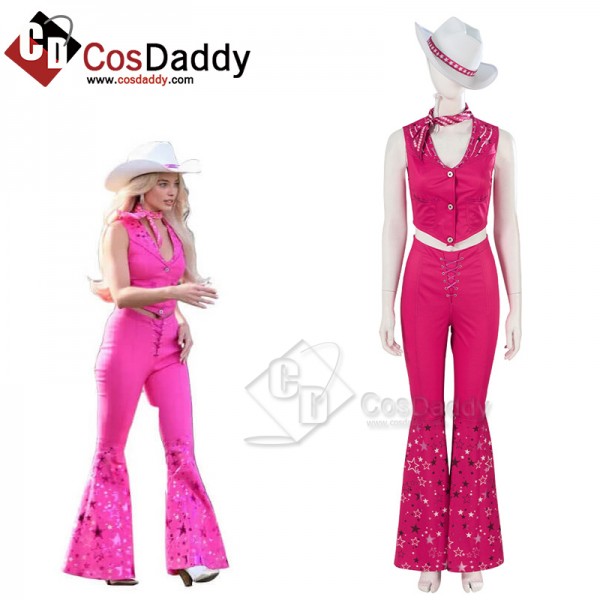 2023 Barbie Movie Cowgirl Barbie Margot Robbie Cos...