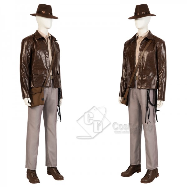 2023 Indiana Jones and the Dial of Destiny 5 Dr Jones Cosplay Costume Outfit