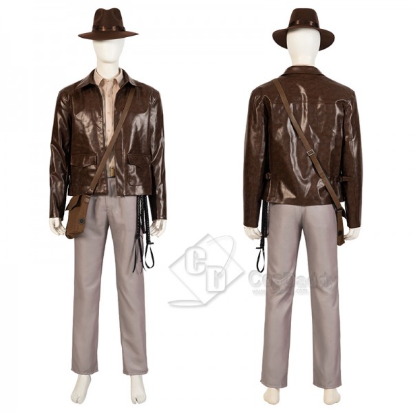 2023 Indiana Jones and the Dial of Destiny 5 Dr Jones Cosplay Costume Outfit