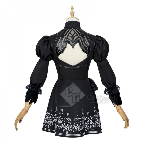 Nier Automata 2B Cosplay Costumes Black Dress YoRHa No.2 Type B Dress